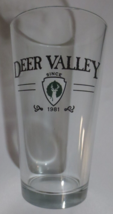 Deer Valley Pint Beer GLASS - $7.67