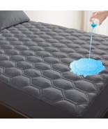 Lunsing Full Size Mattress Protector, Waterproof Breathable Soft Full, Grey - $588.72 MXN