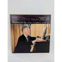 Beethoven Concerto No 5 Rubinstein Symphony of the Air Vinyl Record RCA ... - $20.00