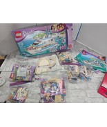 LOT 4 LEGO Friends Dolphin Cruiser Emmas Fashion Studio Rehearsal stage ... - $1,135.52 MXN