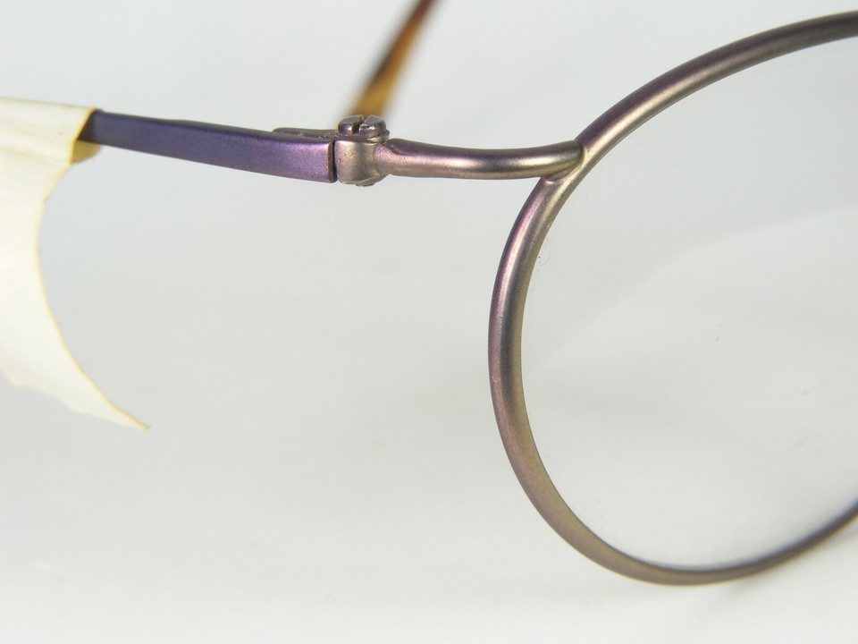AUGUSTO VALENTINI 7304 109 BRONZE SOLID /PURPLE EYEGLASSES GLASSES 51-20-140mm Item image 7