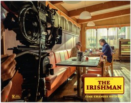 Martin Scorsese&#39;s THE IRISHMAN 2019 Two-Sided Lobby Card On-Set Producti... - £39.32 GBP