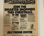 1986 AT&amp;T Phone Center Kmart Vintage Print Ad pa22 - $6.92