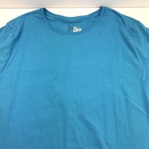 Just My Size Womens Blue Short Sleeve Crewneck T-Shirt 3X 22W/24W - £15.73 GBP
