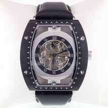 Kc Diamond Skeleton Automatic Stainless Steel Watch 6202-9617M - £174.76 GBP