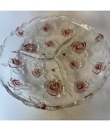 3-Part Relish Dish Bella Rosa Pink Frost by Mikasa 13 1/4&quot; in - $34.99