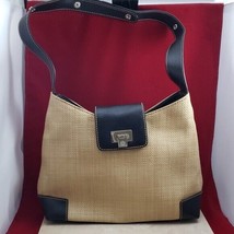 Liz Claiborne Purse/Shoulder Bag Straw Look - $16.99