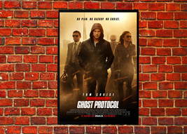 Mission Impossible - Ghost Protocol 2011 Tom Cruise Action Movie Cover Poster - £2.39 GBP