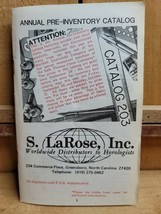 S. LaRose Inc 1988 Keep Book Distributors to Horologist Swartchild &amp; Set... - $27.93
