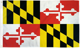 Maryland Flag 2x3ft Flag of Maryland Marylander Flag 2x3 Maryland Pride ... - £14.15 GBP