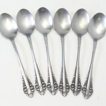 Stanley Roberts Crown SRB10 Teaspoons 6 1/4&quot; Stainless Lot of 6 - $36.25