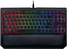 Razer Wired BlackWidow Mechanical Gaming Keyboard RGB Backlit TE Chroma V2 PC - £49.59 GBP