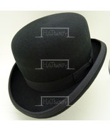 HATsanity Retro Wool Felt Formal Bowler Hat #1 Black | Burgundy | Brown ... - £33.47 GBP