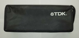 Vintage Cloth Type TDK 15 Cassette Tape Case Holder - $19.79