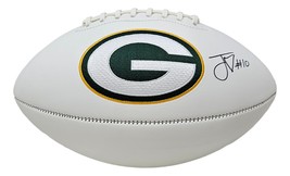 Jordan Love Signed Green Bay Packers Logo Football BAS ITP - £229.92 GBP