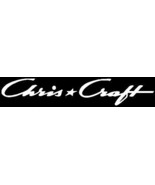 Chris Craft Boat Decals, Vinyl Decals 27&quot; Sticker Pair - White - $27.44 CAD