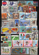 ZAYIX Sports Stamp Collection Mint/Used Soccer Tennis Cycling Games101623SM85 - £7.19 GBP