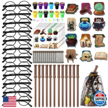 Pasimy 72 Pcs Wizard Party Favors Birthday Decorations Mini Notebook Black - $52.96