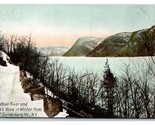 Hudson Fiume Anthony Naso Dunderberg Mountain New York Unp Udb Cartolina... - $4.04