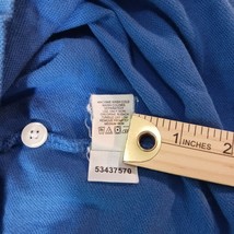KINGSIZE Men's Blue Cotton Short Sleeve Polo Shirt Size 3XL Tall image 5