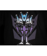 TeeFury Transformers YOUTH XL &quot;Logos In Disguise-Foes&quot; shirt BLACK - £10.21 GBP