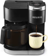 Keurig K-Duo Single Serve K-Cup Pod &amp; Carafe Coffee Maker, Black - £137.34 GBP