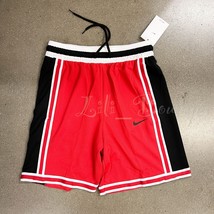 NWT Nike DRI-FIT DNA+ CV1897-657 Men Basketball Shorts LooseFit Red Blac... - $38.95