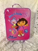 Dora the Explorer and Boots Children&#39;s Suitcase Hot Pink - £17.42 GBP