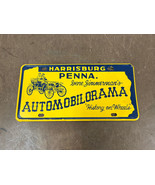 Vintage License Plate Harrisburg Pennsylvania GENE ZIMMERMAN AUTOMOBILOR... - £35.18 GBP