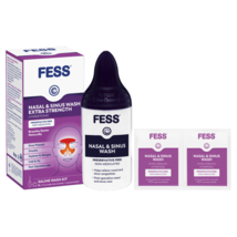 FESS Nasal &amp; Sinus Wash Extra Strength Saline Wash Kit - £62.24 GBP