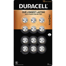 Duracell Lithium 2032 Coin Batteries 12-count Expiration 2030 NEW SEALED - £12.15 GBP