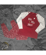 Family PJs Macys Womens Red Ho Ho Ho Christmas Holiday Ornaments Pajama Set Sz S - $37.00