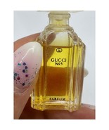 Gucci No. 3 Parfum Mini Splash 1/8oz Full Vintage Rare Women’s Perfume - $38.00