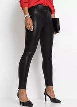 BON PRIX Slim Fit Sparkly Trousers in Black Size Large - UK 18 L28 (fm23-4) - £34.14 GBP