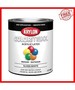 Versatile 32 Fl Oz COLORmaxx White Gloss Paint - Indoor/Outdoor Use, Fas... - $40.91 CAD