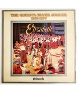 Queen Elizabeth Silver Jubilee Vinyl Record 1977 33 12&quot; Vintage Britanni... - $736.11 MXN