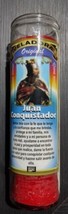 JUAN CONQUISTADOR VELADORAS DE VIDRIO JOHN THE CONQUEROR -  1 CANDLE - F... - £15.12 GBP