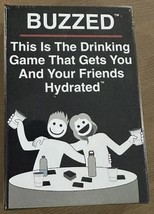 Buzzed Drinking Game Hydration Fun Adult Cards 21+ Great With Friends Brand New - $14.24