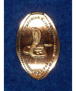 BRAND NEW SPARKLING WASHINGTON DC NATIONAL ZOO PARK COBRA SNAKE PENNY KE... - $4.99