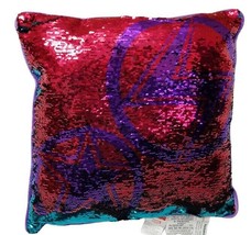 Marvel Rising Secret Warriors 16in x 16in Reversible Sequin Throw Decor Pillow  - £14.11 GBP