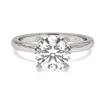1.5CT Round Shape Solitaire F-G Color with VS/ SI Clarity Lab-Grown Ring. - £1,119.09 GBP