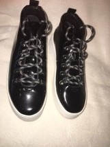 A7EIJE Eden Women Black Fashion Sneakers SZ 7.5 - £28.87 GBP