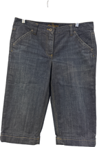 Ann Taylor Modern Fit Denim Capris Women&#39;s Size 10 Dark Wash - $370.49 MXN
