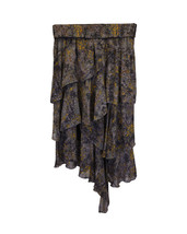 Isabel Marant Étoile Jeezon Ruffled Skirt In Viscose Women Multicolor Size 38 - £123.80 GBP