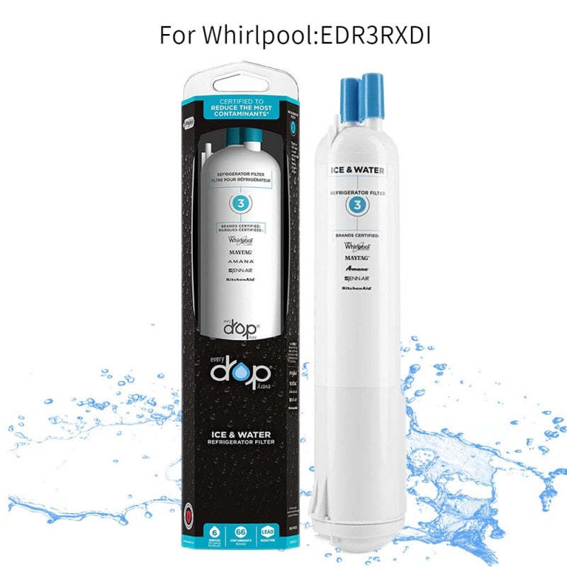 EDR3RXD1 Refrigerator Filter Element EveryDrop3 is Compatible With 4396841 43967