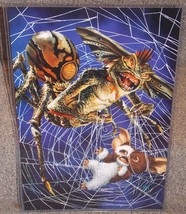 Gremlins Gizmo vs Spider Gremlin Glossy Art Print 11 x 17 In Hard Plastic Sleeve - £18.66 GBP