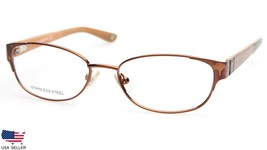 Liz Claiborne L602 0DC7 Demi Brown Eyeglasses Frame 50-16-135(LEFT Lens Missing) - $48.99