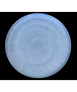 Four (4) Member&#39;s Mark ~ Melamine ~ LT BLUE SWIRL ~ 10.83 Plates ~ Eleva... - $70.21 CAD