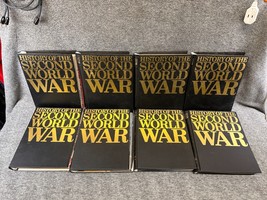 Marshall C History of the Second World War Complete Set Vol 1-126 in 8 Binders - $158.56