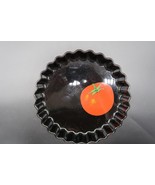 Vintage Dept. 56 Hot Tomato Black Pie Torte Shallow Baking Dish Beautifu... - $746.18 MXN